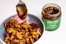 Load image into Gallery viewer, Vuvami Umami Bomb Shiitake Chili Oil Jar - Roasted Garlic
