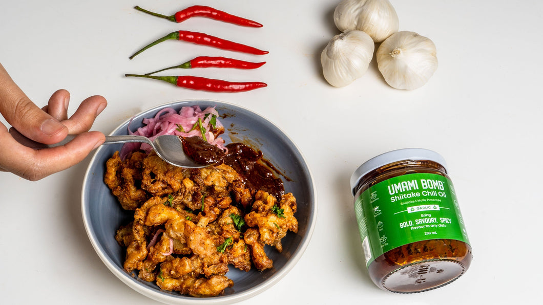 Vuvami Umami Bomb Shiitake Chili Oil Jar - Roasted Garlic