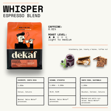 Load image into Gallery viewer, Whisper Espresso Blend
