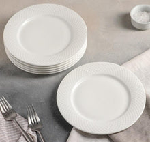 Load image into Gallery viewer, Wilmax Porcelain Fine Julia Porcelain 24 Piece Dinnerware Set For 6
