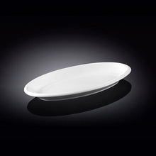 Load image into Gallery viewer, Wilmax Porcelain Set Of 3 White Oval Plate / Platter 12&quot; inch | 30.5 Cm
