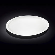 Load image into Gallery viewer, Wilmax Porcelain Set Of 3 White Personal Pizza Plate 14&quot; inch | 35.5 Cm
