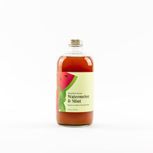 Load image into Gallery viewer, Watermelon &amp; Mint Cocktail-Mocktail Mixer, 16 fl oz by Wood Stove Kitchen
