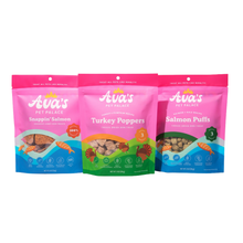 Load image into Gallery viewer, Ava's Pet Palace Power Pack Bags - Protein Dog Treat Bundle
