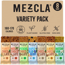 Load image into Gallery viewer, Mezcla Bars Variety Pack Sampler - 8 Bars x 1.4 oz case
