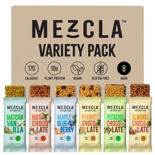 Load image into Gallery viewer, Mezcla Bars Variety Pack Sampler - 8 Bars x 1.4 oz case
