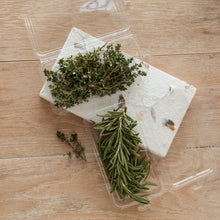 Load image into Gallery viewer, 0.75 - 1 oz. Hanging Fresh Herb &amp; Microgreen Package (0409)*
