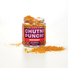 Load image into Gallery viewer, Chutni Punch Spicy Peanut Jar - 12 jars x 2 oz case
