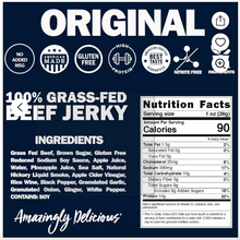 Load image into Gallery viewer, Field Trip Original Beef Jerky 2.2 oz bag - 9 bags x 2.2oz case
