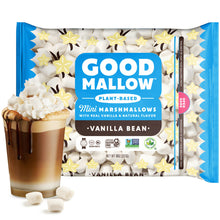 Load image into Gallery viewer, Good Mallow Mini Vegan Marshmallows Bag - Kosher , Pareve, Dairy Free &amp; Gluten Free - 8 oz bag
