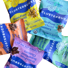 Load image into Gallery viewer, Chocolate Sea Salt Clusterbucks SNACK PACK! (8 pack) by Lil Bucks
