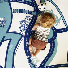 Load image into Gallery viewer, Shwally - For Home and Play Dakota Blue Playmat
