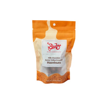 Load image into Gallery viewer, Milk Chocolate &amp; Butter Toffee Coated Hazelnuts
