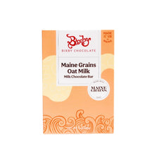 Load image into Gallery viewer, Organic Maine Grains Oat Milk Chocolate Bar (Vegan)
