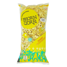 Load image into Gallery viewer, Bjorn Qorn Popcorn Classic Bags - 12-Pack x 3oz Bag

