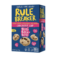 Load image into Gallery viewer, Rule Breakers Chocolate Chip Blondie Big Box of Bites Packs - 6 Packs x 6 oz
