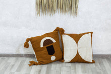 Load image into Gallery viewer, Wool+Clay Bold &amp; Soft Geometric Wool Decorative Throw Pillows
