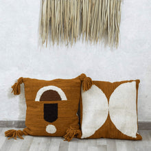 Load image into Gallery viewer, Wool+Clay Bold &amp; Soft Geometric Wool Decorative Throw Pillows
