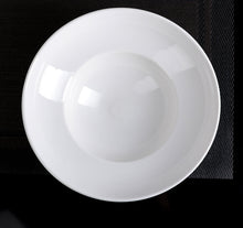 Load image into Gallery viewer, Wilmax Porcelain Set Of 3 White Deep Salad or Soup Plate 9.75&quot; inch | 16 Fl Oz |
