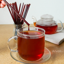 Load image into Gallery viewer, Arvoli Honey Elderberry infused Honey Sticks
