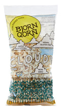 Load image into Gallery viewer, Bjorn Qorn Cloudy Popcorn Bags -12-Pack x 3oz Bag

