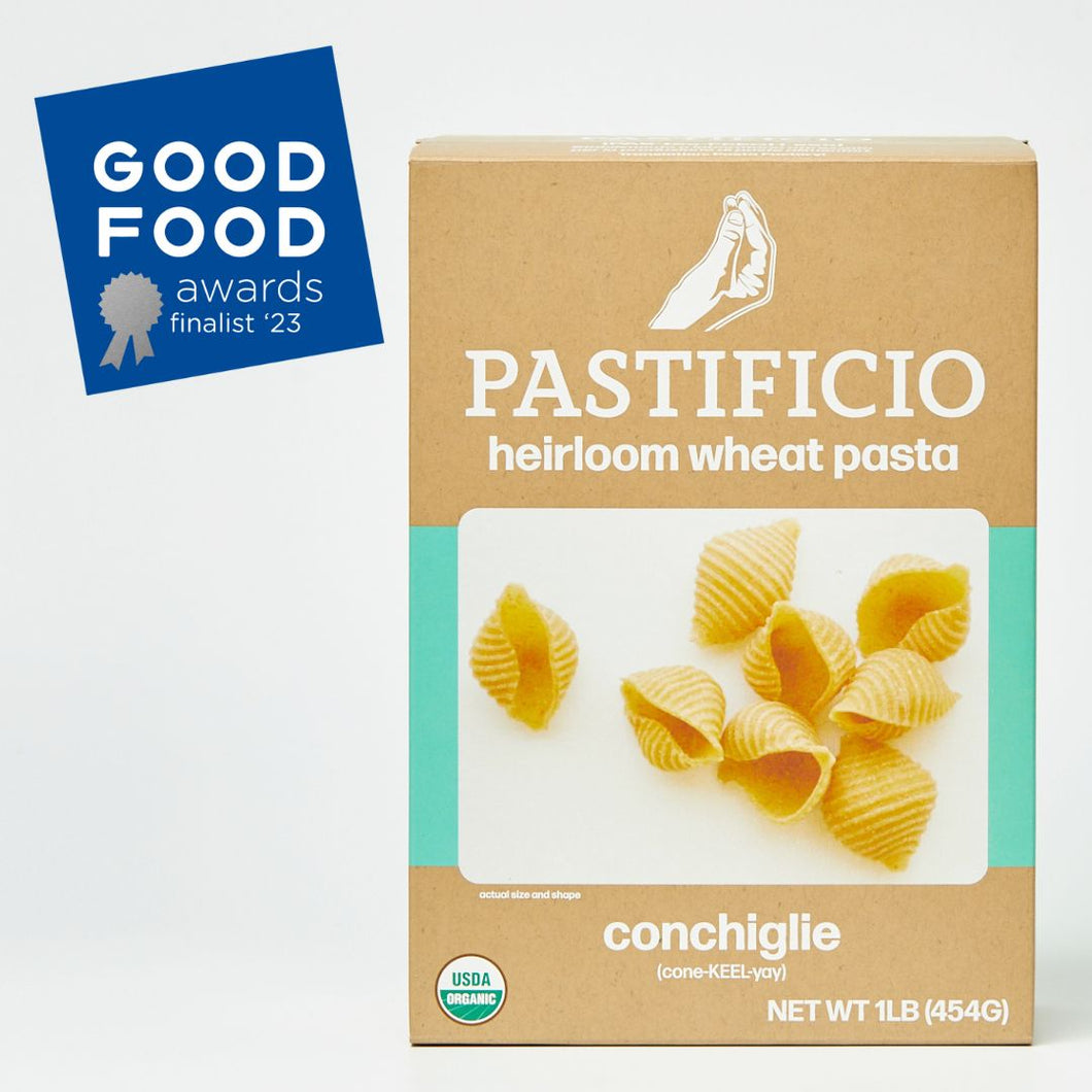 Pastificio Boulder Conchiglie Pasta Box - 6 boxes x 16oz case