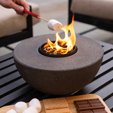 Load image into Gallery viewer, Concrete Semi-Round Fire Pit
