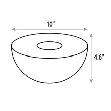 Load image into Gallery viewer, Concrete Semi-Round Fire Pit
