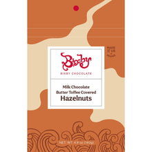 Load image into Gallery viewer, Milk Chocolate &amp; Butter Toffee Coated Hazelnuts
