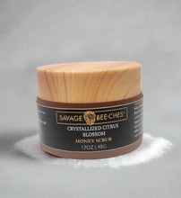 Load image into Gallery viewer, Crystallized Citrus Blossom Honey Scrub 2.0 oz | 57 G
