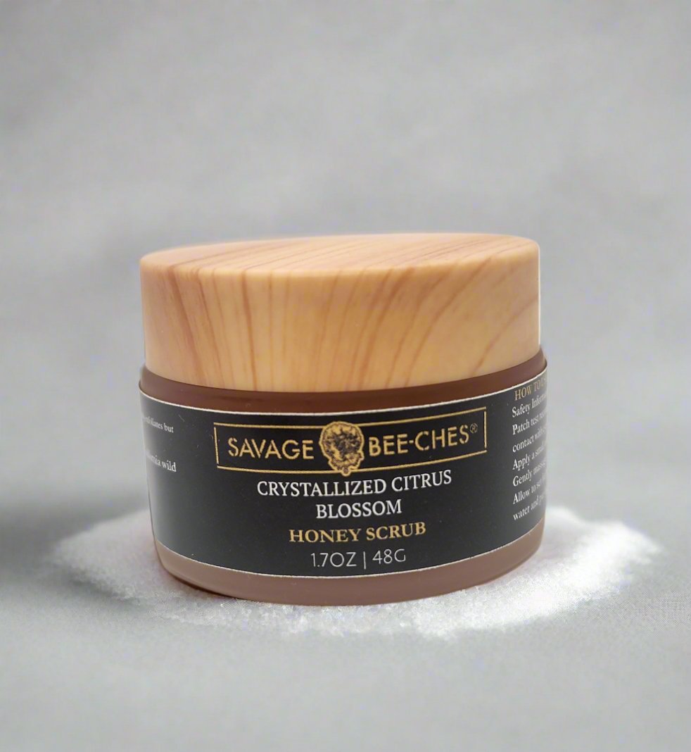 Crystallized Citrus Blossom Honey Scrub 2.0 oz | 57 G