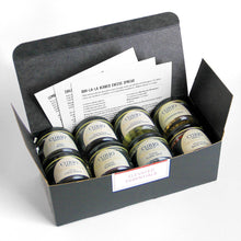 Load image into Gallery viewer, Curio Spice Co. Elevated Essentials gift set featuring fair-trade single origin sustainable spices.
