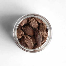 Load image into Gallery viewer, Top-down view of Nepali Black Cardamom Pods
