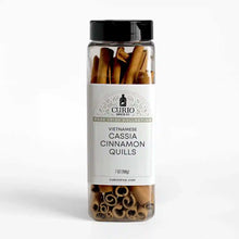 Load image into Gallery viewer, Bulk jar of Vietnamese Cassia Cinnamon Quills
