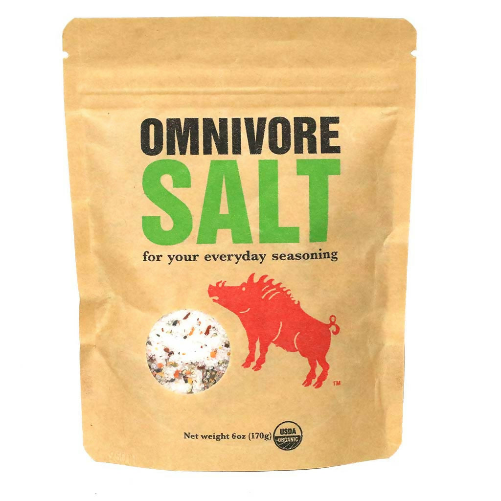 Omnivore Salt - Sea Salt 6 oz. Bag - 6 Bags x 6oz case