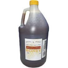 Load image into Gallery viewer, Arvoli Raw &amp; Unfiltered Wildflower Honey - 1 GALLON of HONEY - 12 lb Jug - BULK HONEY
