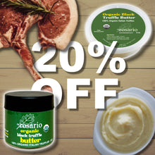 Load image into Gallery viewer, daRosario™ USDA Organic Truffle Butter - 2oz ea. Set of 2 Jars
