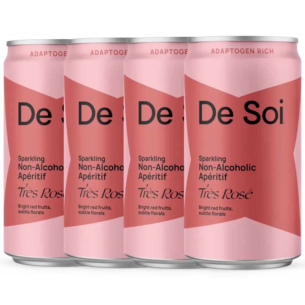 De Soi Non Alcoholic Apéritifs - Très Rosé Cans