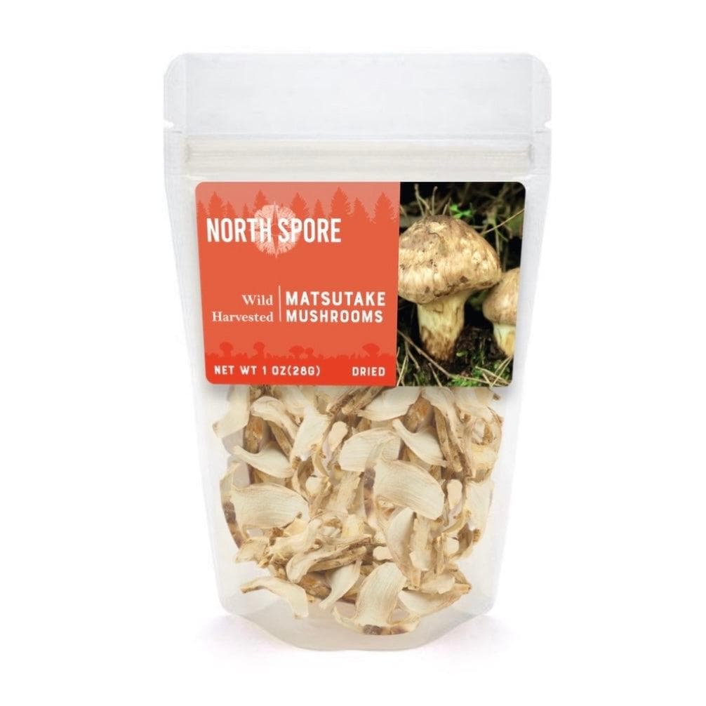 North Spore Dried Wild Matsutake Mushrooms