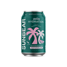 Load image into Gallery viewer, Sunbear Sparkling Coconut Water Watermelon Cans - 12 Cans
