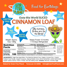 Load image into Gallery viewer, Grain Free Planet Keto Sliced Cinnamon Swirl Loaf Case
