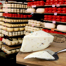 Load image into Gallery viewer, Eichtens Olive Tapenade Gouda Cheese

