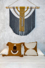 Load image into Gallery viewer, Wool+Clay Energy Macrame Wall Hanging
