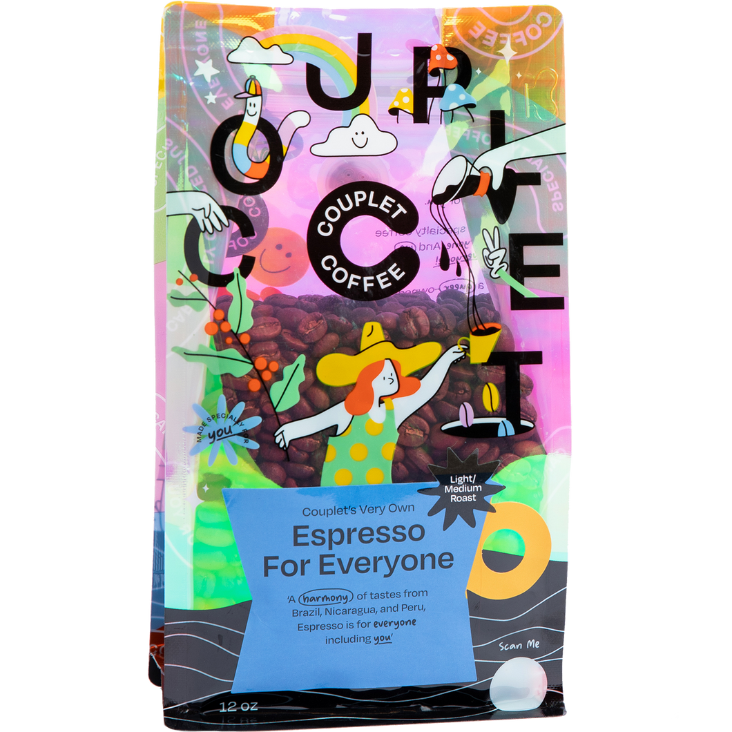 Couplet Coffee The Espresso for Everyone Blend - 1 Bag (wholesale)