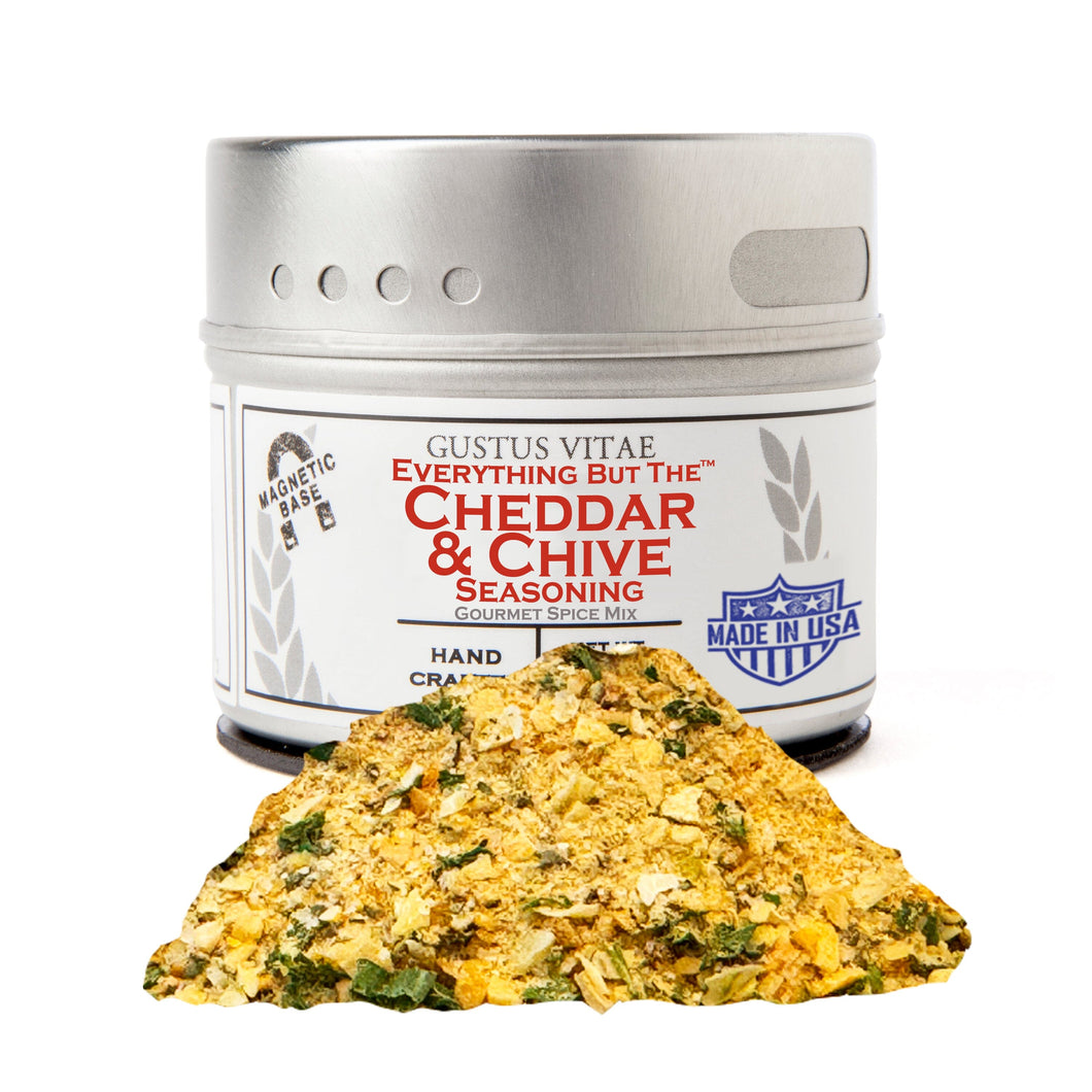 Everything But The Cheddar & Cheese Seasoning Gourmet Seasonings Gustus Vitae