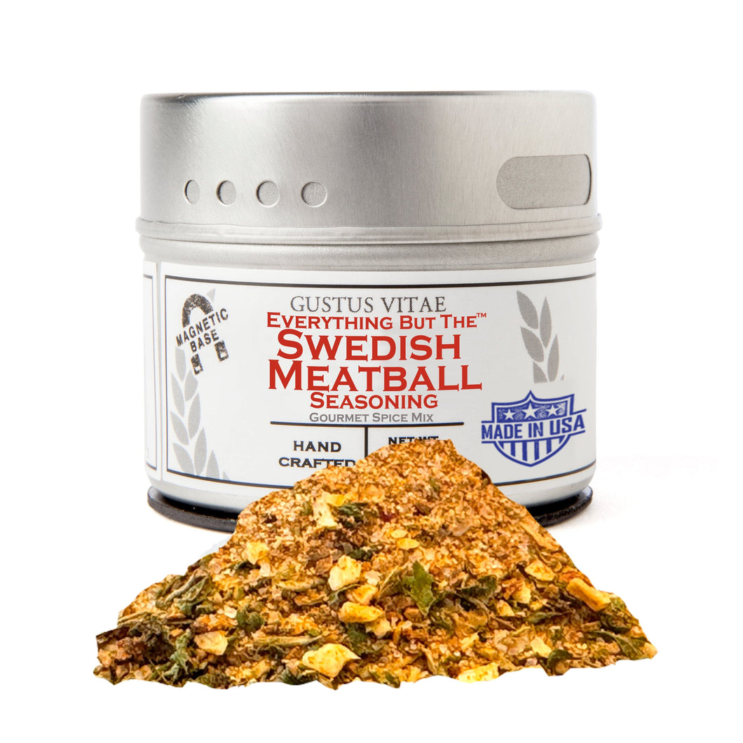 Everything But The Swedish Meatball Seasoning Gourmet Seasonings Gustus Vitae