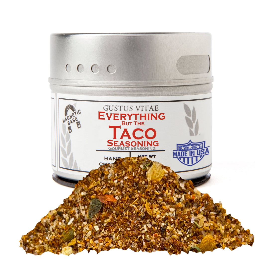 Everything But The Taco Seasoning Gourmet Seasonings Gustus Vitae