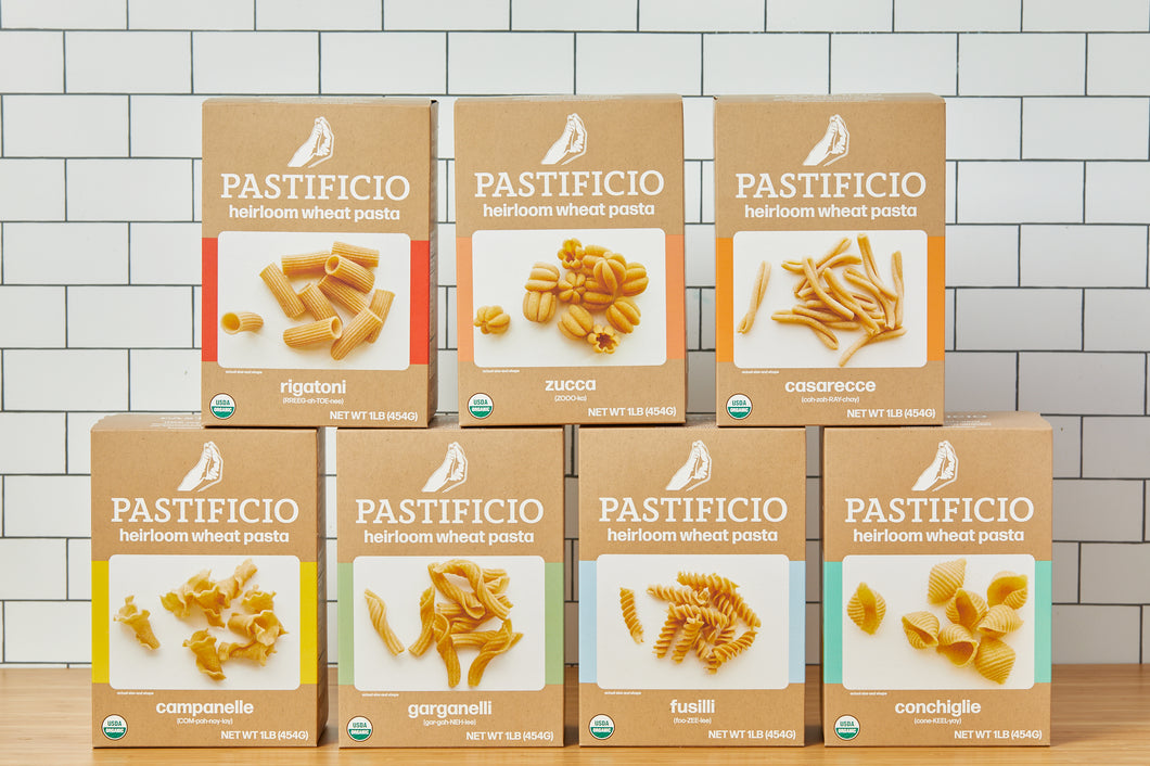 Pastificio Boulder Six Box Sampler (Good Food Award Winners) - 6 boxes x 16oz case