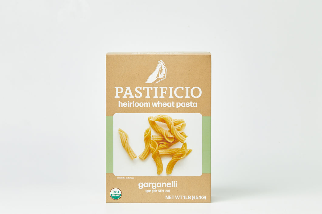 Pastificio Boulder GARGANELLI Heritage Ancient Wheat Pasta Box - 6 boxes x 16 oz case