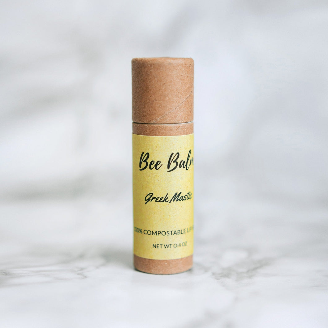 Bee Balm Greek Mastic Lip Balm Sticks - 6 Sticks